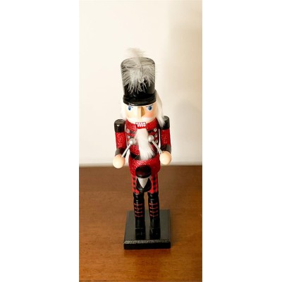 Red and Black Decorative Nutcracker 