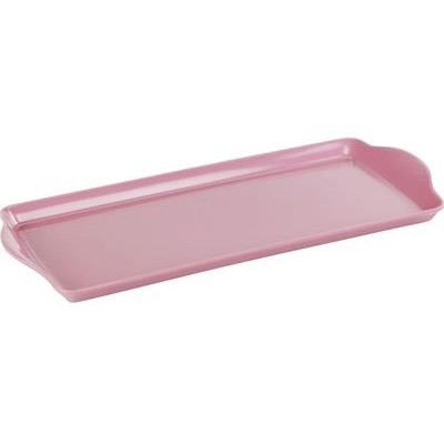 Melamine Rectangular Tray Pink