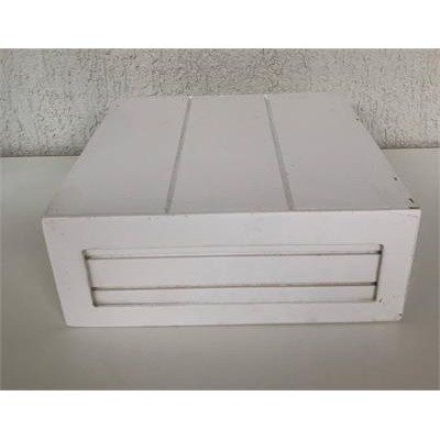 MDF Square Height Box White